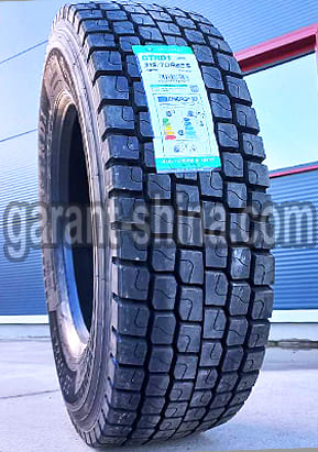 Greentrac GTRD1 (приводная) 315/70 R22.5 154/150L 18PR - Фото реаьнй шины с эткеткой